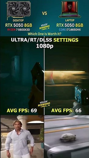 RTX 5050 Desktop vs Laptop – Which One Is Better for Gaming? #pcgaming #shorts