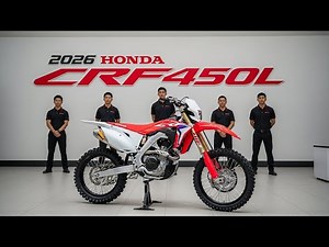 2026 Honda CRF450L Finally Launched! Ultimate Off-Road Machine Upgraded! 🔥🚨 | Latest Review!