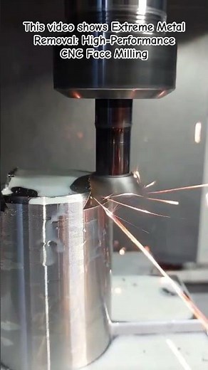 High-Performance CNC Face Milling #CNCMachining #Metalworking #Engineering #FaceMilling #Industrial