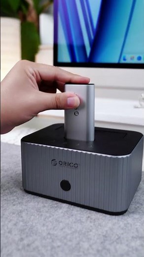 One Click Backup, Moving files from HDD to SSD 🤓#orico #tech #smartphone#filmmaking #techtips