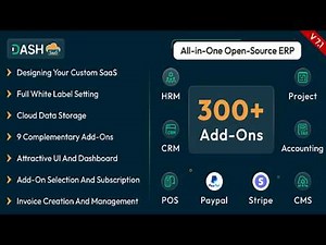 WorkDo Dash SaaS Open Source ERP with Multi Workspace
