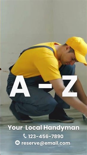 Handyman Promo Video for Instagram & TikTok Ads | Social Media Marketing