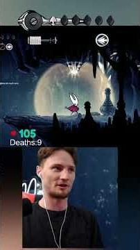 Platforming 1HP Clutch! #hollowknight #gaming #pogo #steelsoul #silksong #hitless #platforming
