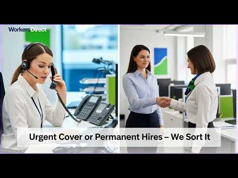 Need to Hire a Receptionist FAST? | Top Staffing Agency London & UK | Workers Direct