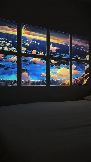 Proyector Ventana Falsa: Anime Efecto Sorprendente