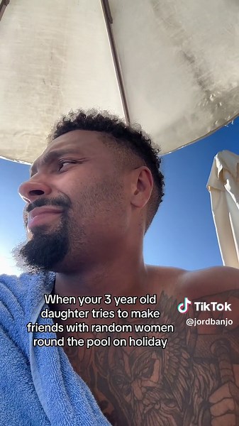 Funny Encounter: 3-Year-Old Making Friends on Holiday