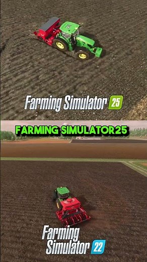 Farming Simulator 25 vs 22: GRAPHICS COMPARISON!