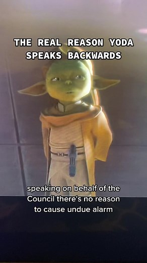 Decoding Yoda: Understanding the Backwards Speech Phenomenon