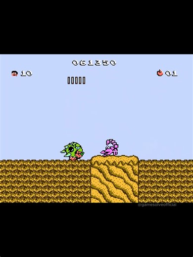 Adventure Island 3 (NES) Cute island vibes… But one mistake and it’s over. Classic NES challenge 🏝️🔥 #AdventureIsland3 #NES #RetroGames #ClassicGaming #GamingNostalgia