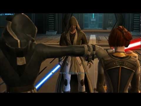 SWtOR Jedi Knight Story Cutscenes Pt. 6 [Chapter 1 Start / Ord Mantell / Light Side]