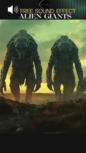 ALIEN GIANTS ALIENS SOUND EFFECT #freesoundeffects #aliensound #alienanimals #effettisonori #alien