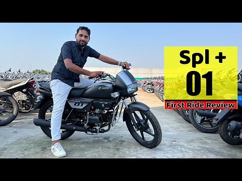 New Hero Splendor Plus 01 Edition 2023 Model First Ride Review