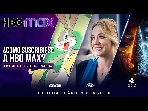 Como SUSCRIBIRSE a HBO MAX | Registrarse y Crear una Cuenta de HBO Max