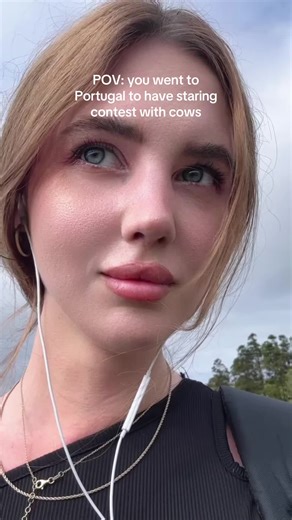 Is It Normal for Cows to Stare Back at You in Portugal?