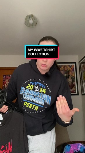 My Huge WWE T-Shirt Collection - Explore My Wrestling Merchandise