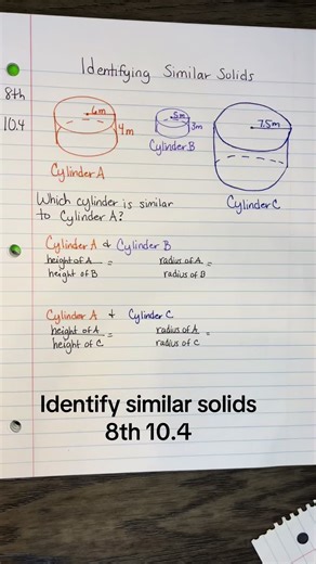#similar #solids #cylinders | Math Quiz Game