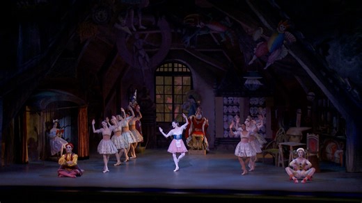 Fall Replay: Principal Dancer Tiler Peck's Swanilda and her friends sneak into Dr. Coppélius' workshop to see what he has been hiding in George Balanchine's comedic full-length, Coppélia, which celebrated its 50th anniversary this year. | New York City Ballet