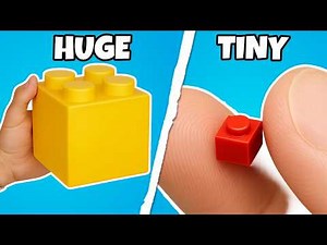 Tiny LEGO vs Giant LEGO