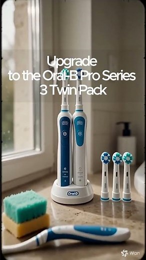 Electric Toothbrush Upgrade Oral-B Pro Series 3 Twin Pack Review ⚡ #useiteu
