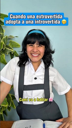 Cuando una extrovertida adopta a una introvertida🤭 #shorts #humor #tiktokvideo #comedia #funny #fyp