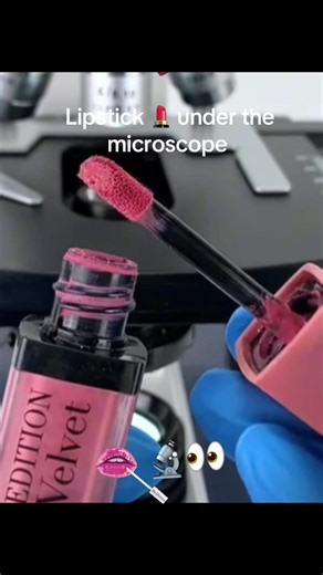 Lipstick 💄🔬#creatorsearchinsights2026 #microscope #현미경 #fup #lipstick