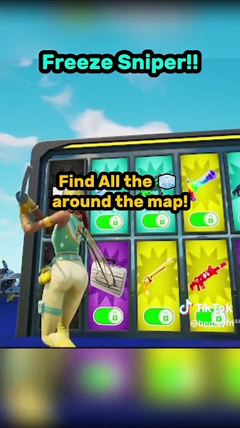 Unlocking the Freeze Sniper in Fortnite: Code Locations