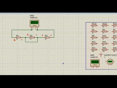 #3 Simulation of Combined Resistance Measurement [ R1 + R3 ]