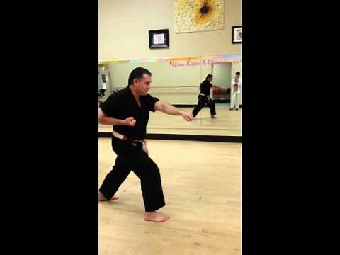 Traditional Chito-Ryu kata, Shi Ho Hai (four square)