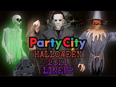 Party City Halloween 2021 Animatronic Lineup! Party City Halloween 2021