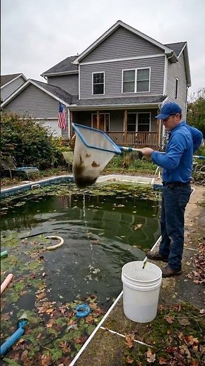 dirty pool to clean pool #poolguy #pool #swimmingpool #usa