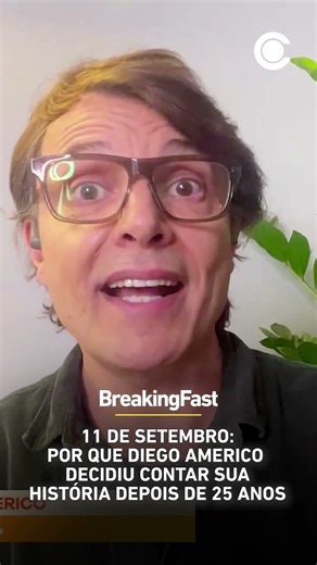 11 DE SETEMBRO: POR QUE DIEGO AMERICO DECIDIU CONTAR SUA HISTÓRIA DEPOIS DE 25 ANOS