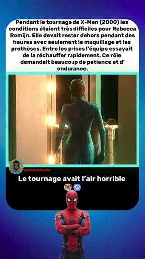 Le Costume de Mystique Était un Enfer ❄️ | X-Men (2000) #shorts