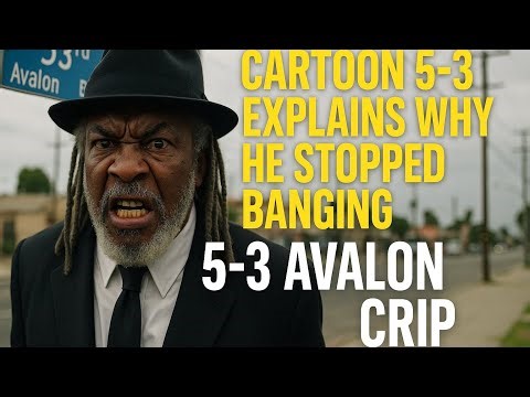 💥 “CARTOON 5-3 GOES OFF! OG FROM 53RD AVALON EXPLAINS WHY HE QUIT THE SET & EXPOSES THE STREETS!” 💥