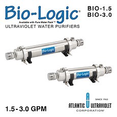 Bio-Logic UV Water Purifiers 1.5 or 3.0 GPM - BuyUltraviolet