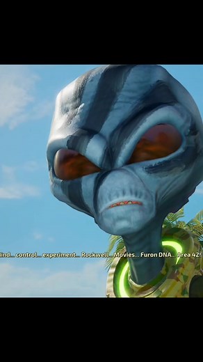 sus 😏 #destroyallhumansgame #destroyallhumans2 #alien