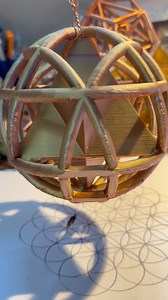 The Merkaba enclosed in 8 rings. 3D printed Sculpture available now comment ‘Merkaba’ to find out more. #natureofflowers #sacredgeometryartist #sacredgeometry #art #merkaba #3dprint | Natureofflowers