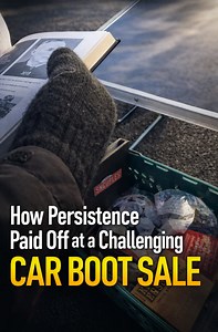 How persistence paid off at a challenging car boot sale