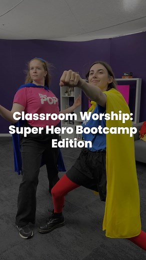 Our team had a blast at Super Hero Bootcamp this term! 💥🔥 Now it’s YOUR turn—sign up for Classroom Worship and join the fun! Let’s learn, connect, and worship together! 🙌 - https://www.isingpop.org/classroomworship #HeroBootcamp #ClassroomWorship #FaithInAction | ISingPOP