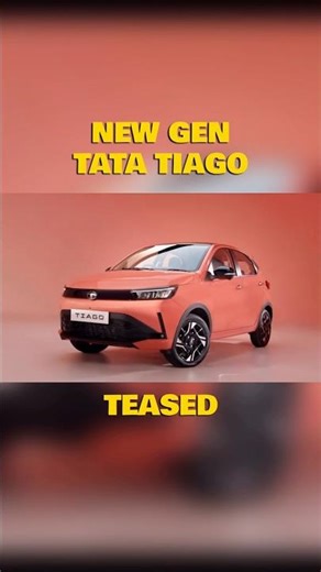 Tata Motors has revealed the updated Tiago and Tiago EV ahead of their launch on May 28 #PowerDrift