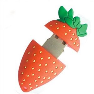 [Hot Item] Customized USB Coat PVC Soft Rubber to Protect The Radish USB Flash Drive