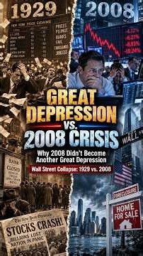 Great Depression vs. 2008 Financial Crisis: How Close Were We to Another 1929 Crash?