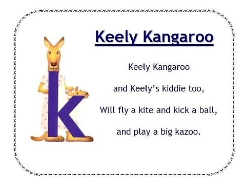 Alphafriends: Keely Kangaroo