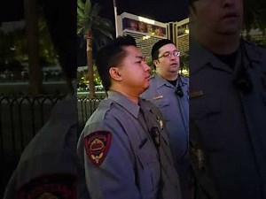 vegas security caught assaulting sleeping homeless.