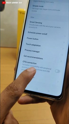 Realme P3x OTG Connection | OTG | Turn On OTG Connection #realme