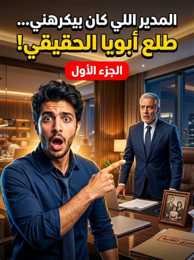 ‏أبويا كان مديري | الجزء الاول #قصص #قصص_واقعية #قصص_حقيقيه #story #fyp