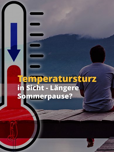 Hitze und Temperatursturz in Deutschland: Wetterprognose
