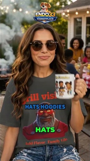 Comedy Meets BBQ: Uncle Al's Animated Series & Merch! #shorts