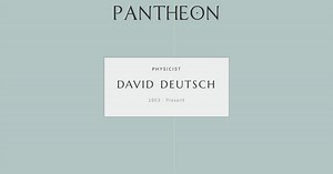 David Deutsch Biography | Pantheon