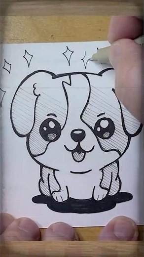 How to draw Anime Dogs 6 #art #drawing #ink #dog #sketch #drawingtutorial #artist #cute