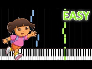 Dora the Explorer - Easy Piano Tutorial
